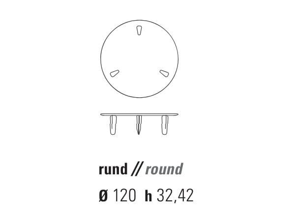 Круглый мраморный журнальный столик ZEITRAUM Kuyu ARCH-00092797 - Вид №4