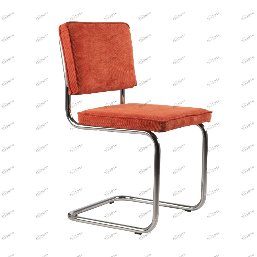 Стул Ridge Rib оранжевый Zuiver 1006003
