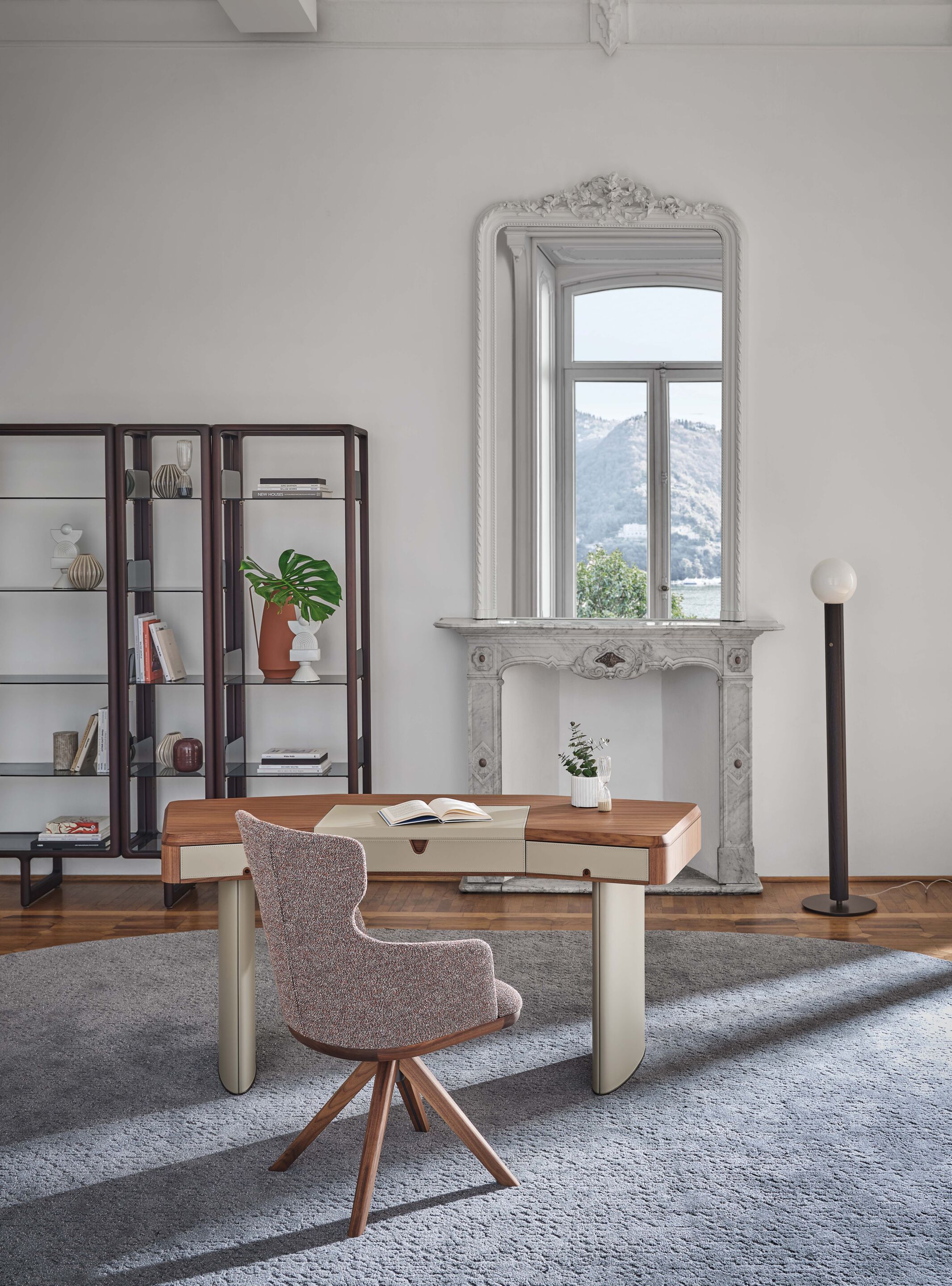 Письменный стол из орехового дерева с ящиками Porada двадцать четыре ARCH-00136953 - Вид №1