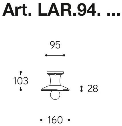Aldo Bernardi Керамический потолочный светильник Isola sun-id-1510166 - Вид №1