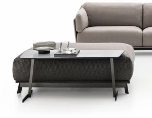 Ditre Italia Пуф из квадратной ткани с обивкой Kailua