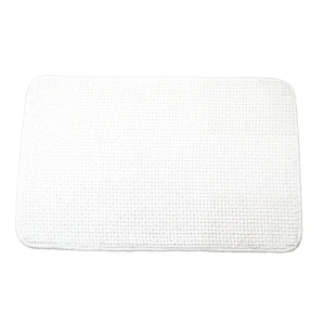 Коврик для ванной SWENSA Slot - мягкий и безопасный белый 50x80 см 89379351