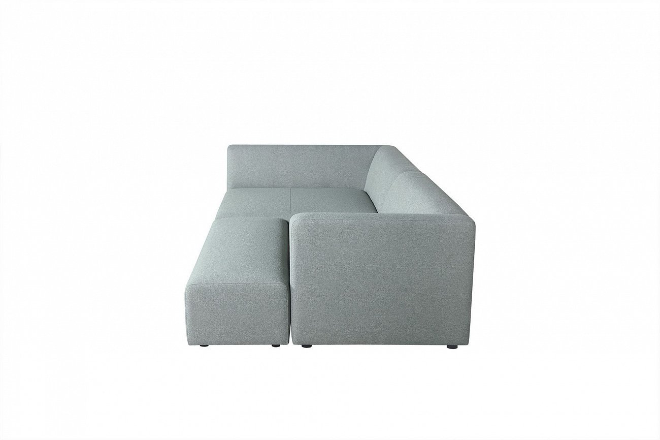 Диван John угловой светло-бирюзовый SITS ДИЗАЙНЕРСКИЕ, JOHN 192045 Голубой  - Вид №1