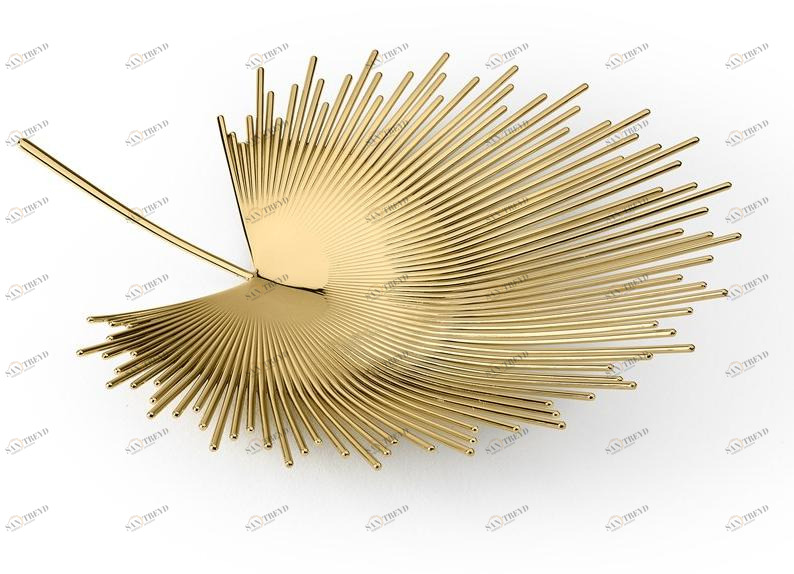 GHIDINI1961 Ваза для фруктов из латуни / центральная часть sun-id-1424051