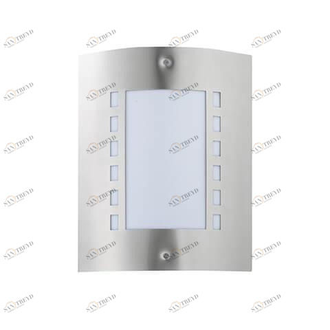 Уличный настенный светильник 29х23 см хром Horoz 075-007-0001 HOROZ 075-007 00-3897420 Хром 