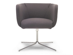 Съемное вращающееся кресло со спицами