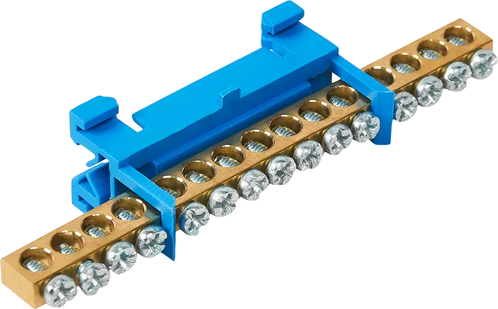 Шина нулевая TDM Electric для DIN-рейки с защитой от прикосновения 84399583