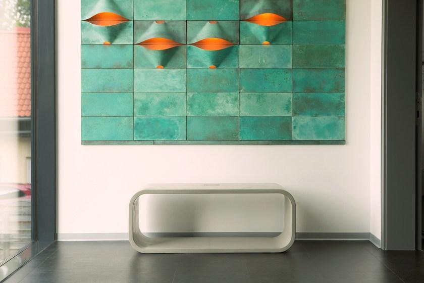 CO33 Бетонная скамья Opus O120b - Вид №6