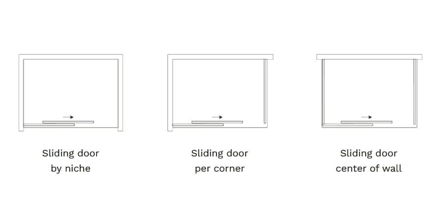 Душевая кабина из алюминия и стекла TAMANACO EASYPSC50 ARCH-00111945 - Вид №6