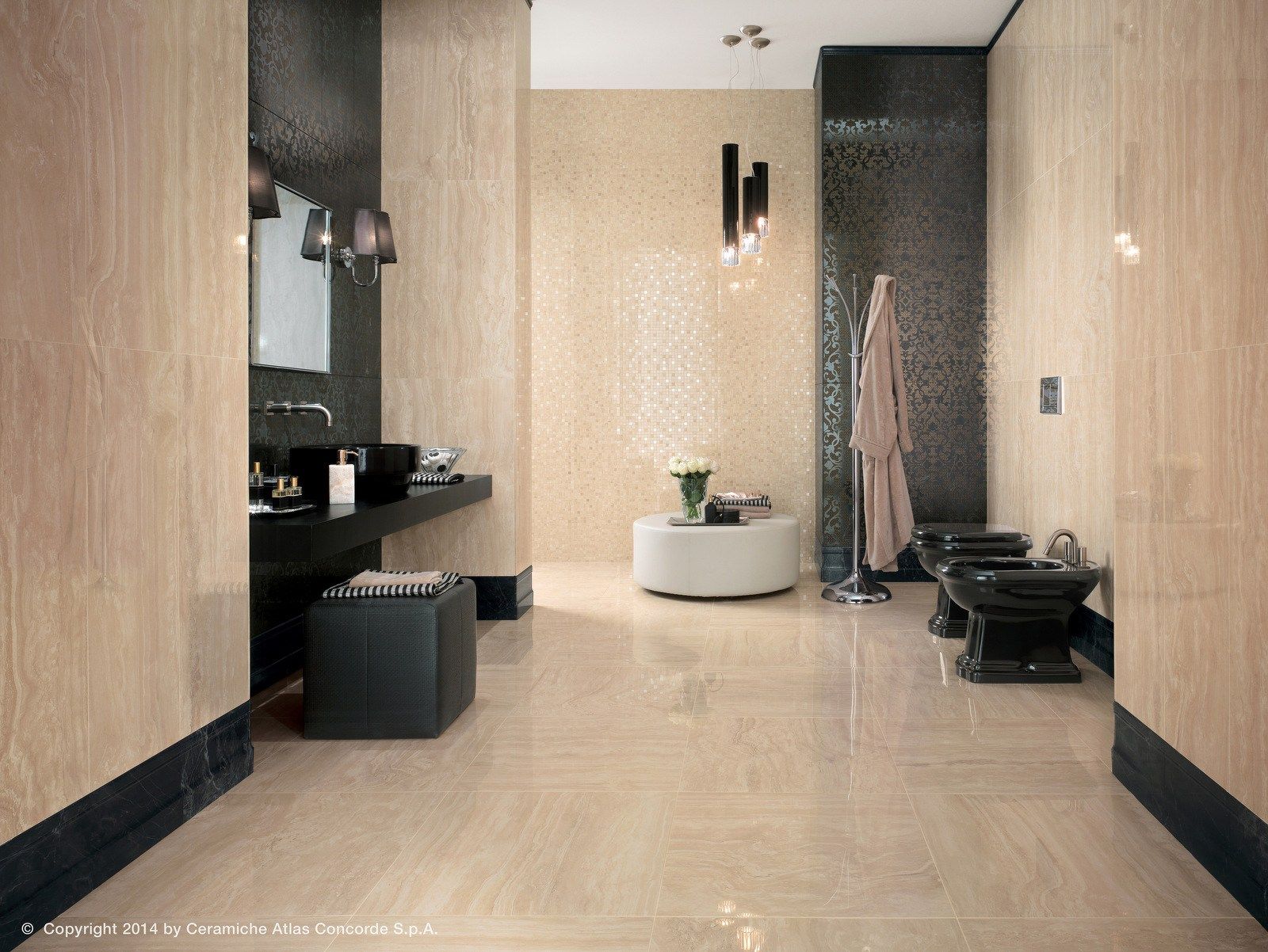 Пол из керамогранита с мраморным эффектом Atlas Concorde Marvel Pro ARCH-00098884 - Вид №18