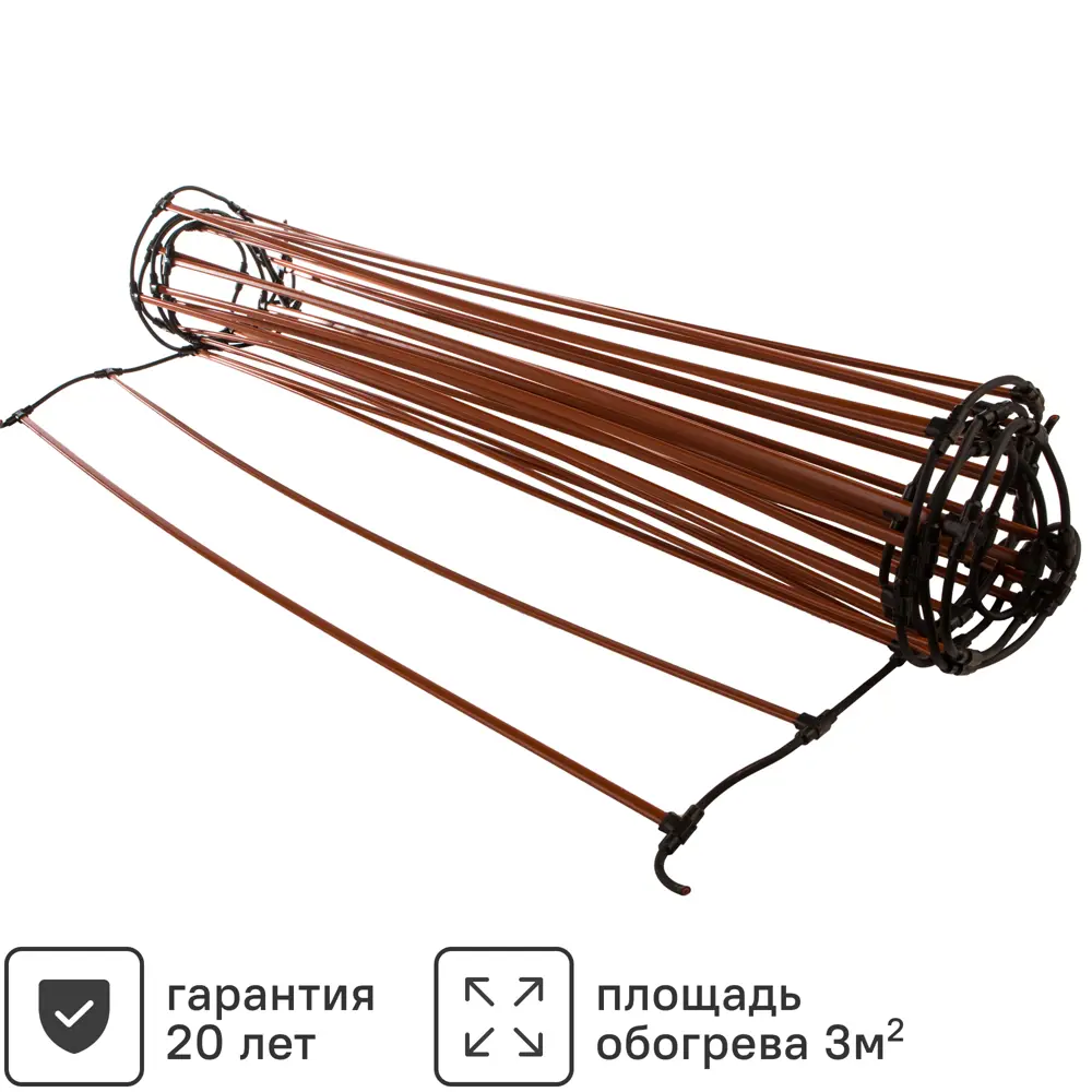 Инфракрасный стержень для теплого пола Unimat 3 м2 348 Вт 13560680 STLM-2021650 