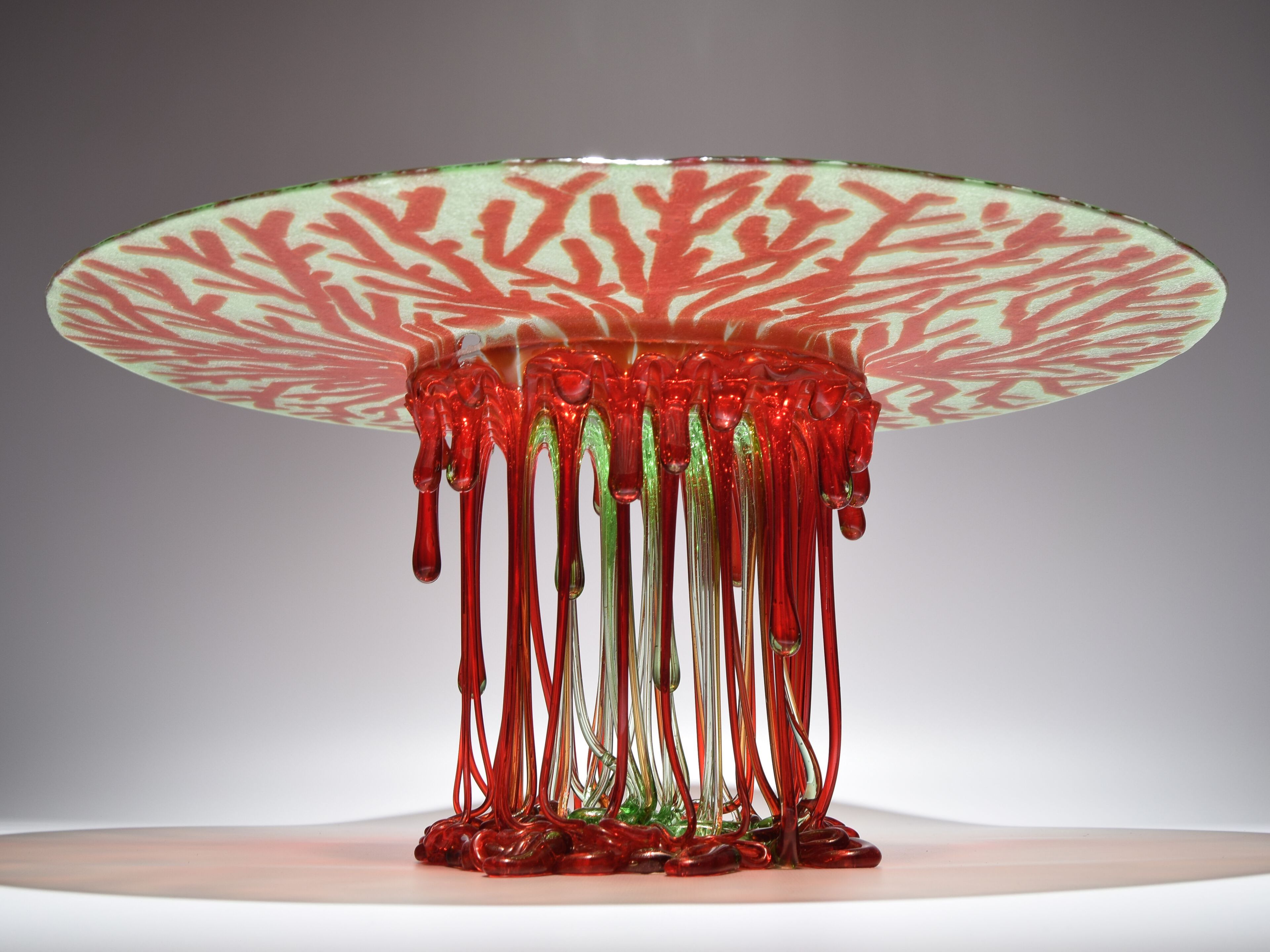 Стеклянная скульптура / центральный элемент Mosche Bianche Fluid Glass ARCH-00058047