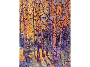 Прямоугольный шерстяной ковер