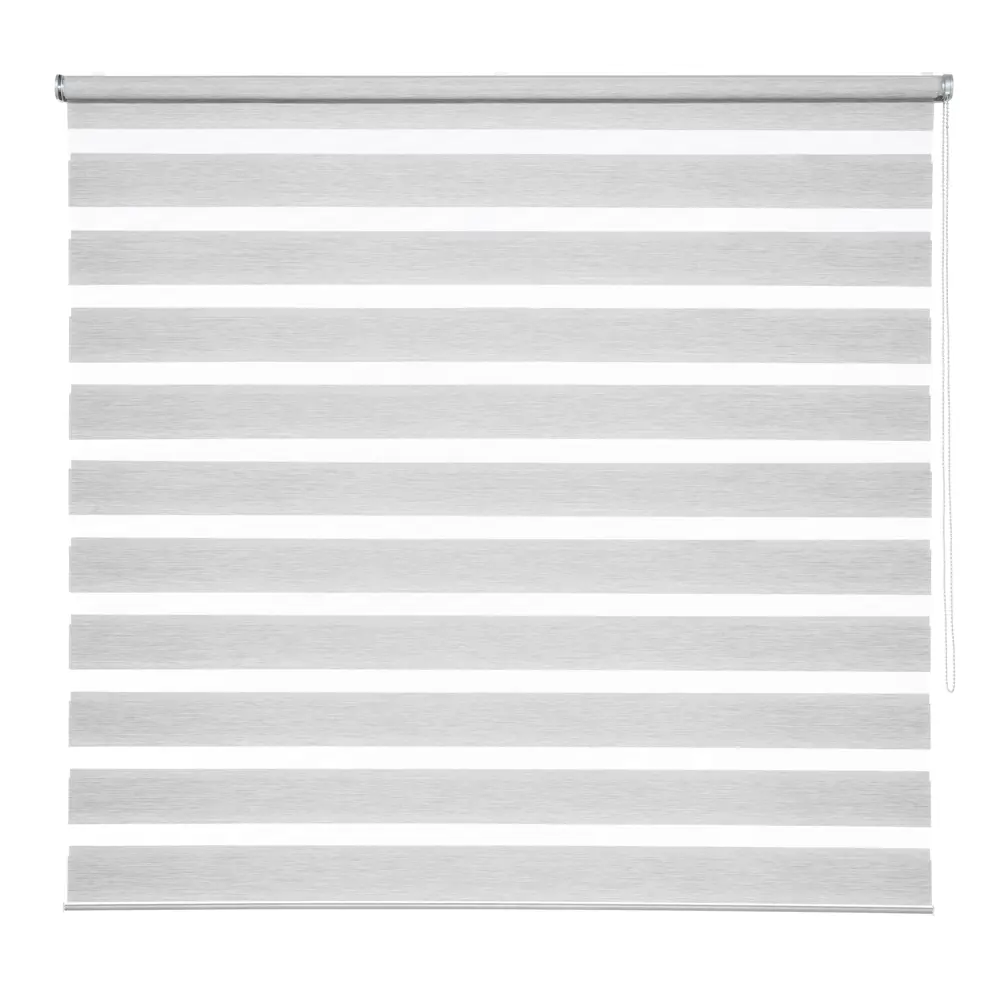 INSPIRE Moscou - Рулонная штора день-ночь серого цвета 140×175 см 85225622 STLM-0060057 - Вид №1