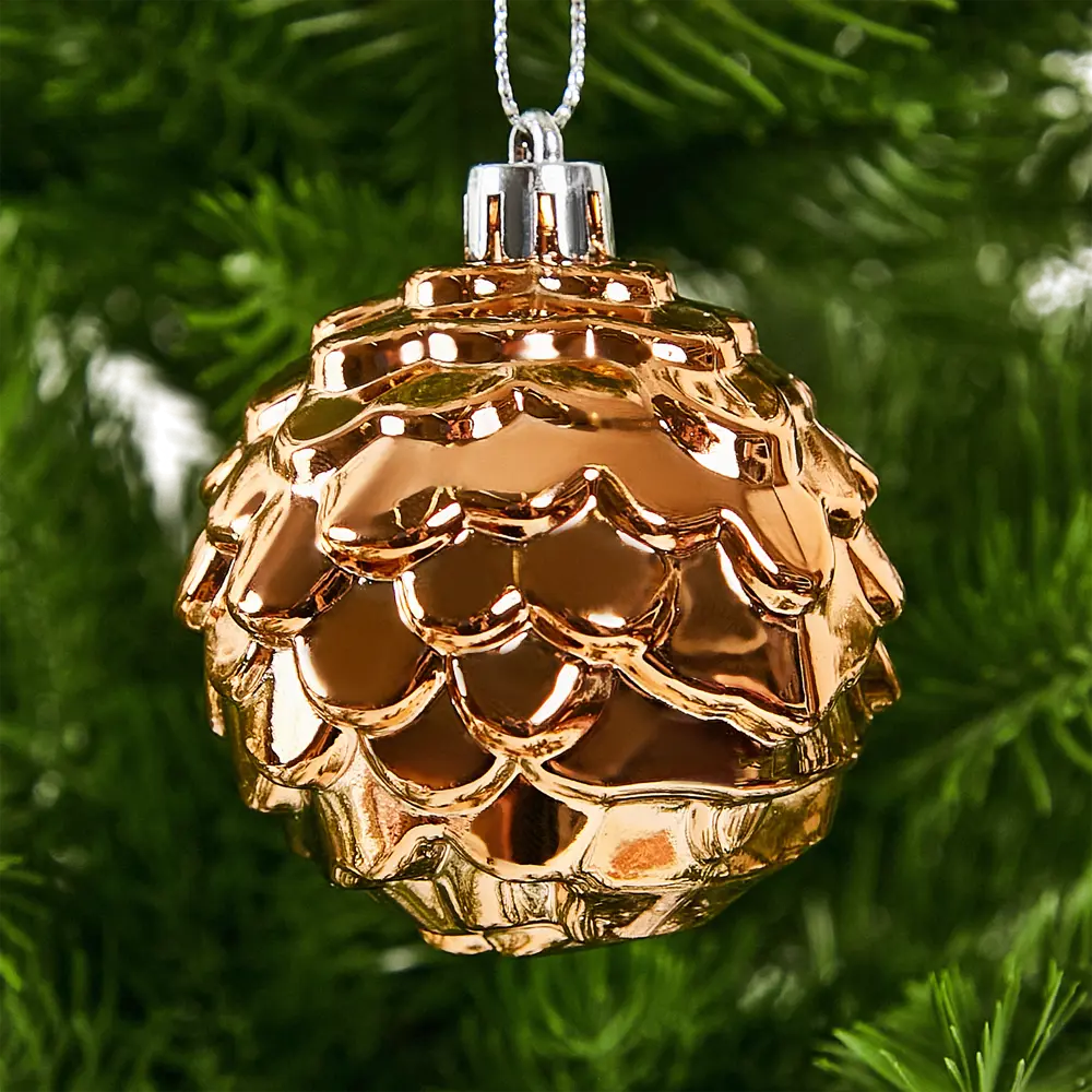 87038494 Набор елочных украшений цвет розовый 29 см 70 шт. STLM-1370976 Santreyd  - Вид №35