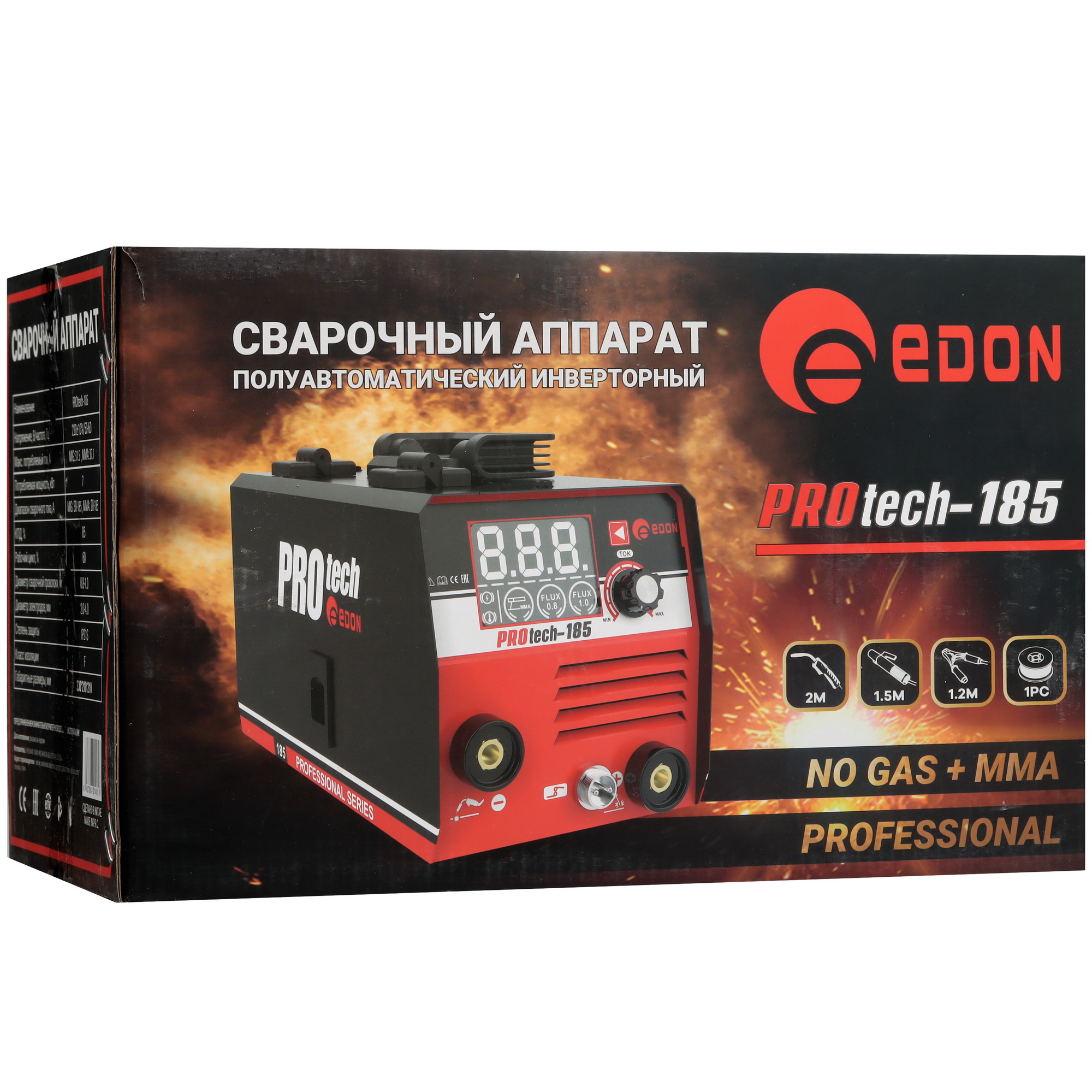 Сварочный аппарат Edon PROTech-185 5625352 STDN-0084188 - Вид №12