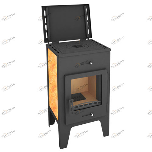 Печь-камин Мета Пехорка 6 с плитой 4882