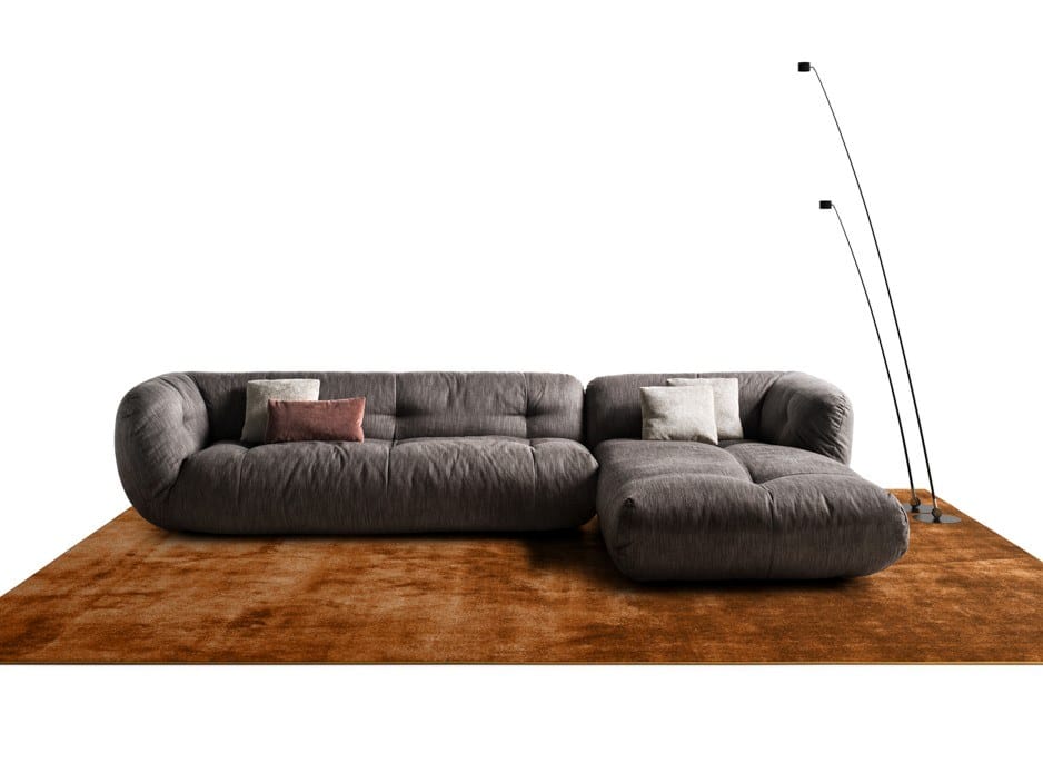 Тканевый диван с полуостровом Lago HAPPENING - 1485 ARCH-00109651 - Вид №1