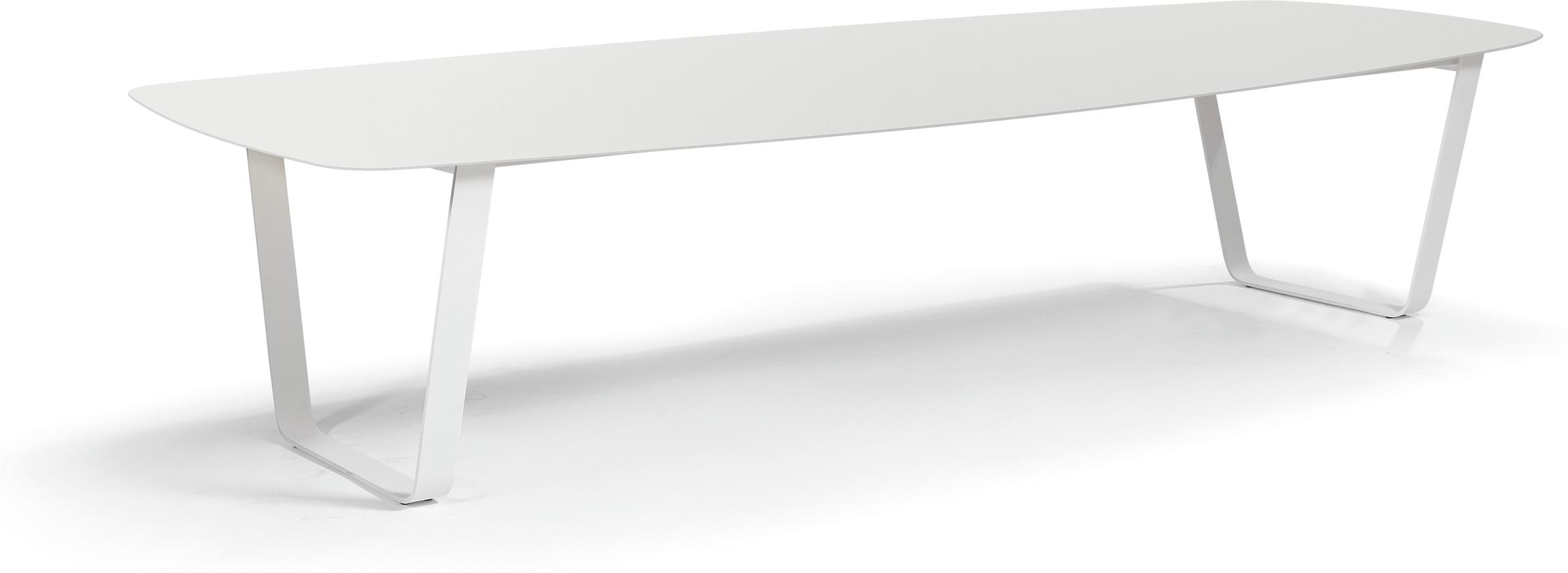 MNST382 Обеденный стол pwi white f8 340см x 118см Manutti Air