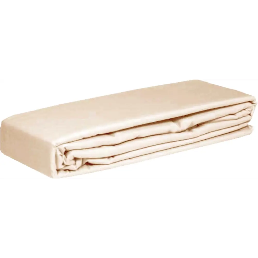 Простыня Cottonika Гамма А 200x200x20 см бязь бежевый STLM-2193855