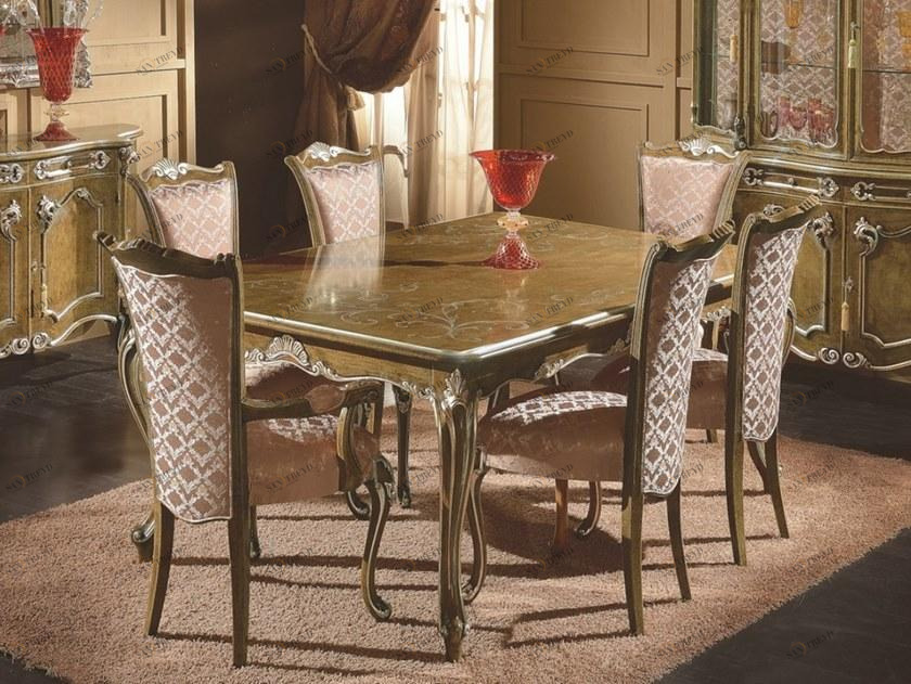 SCAPPINI & C Прямоугольный деревянный обеденный стол 35th anniversary 2162