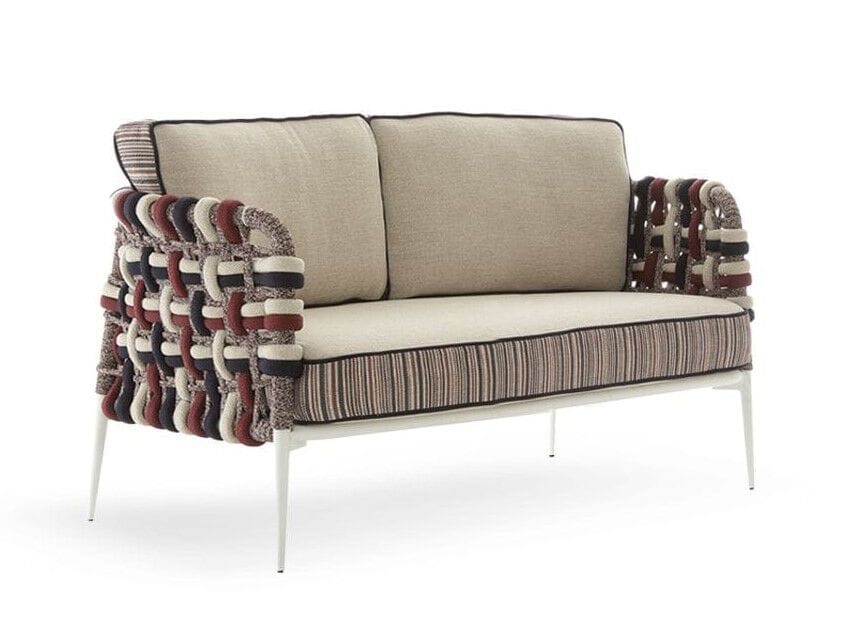 Плетеный 2-местный открытый диван с веревками Nodo Italia Antonio Marras + Nodo Italia ARCH-00050069 - Вид №1