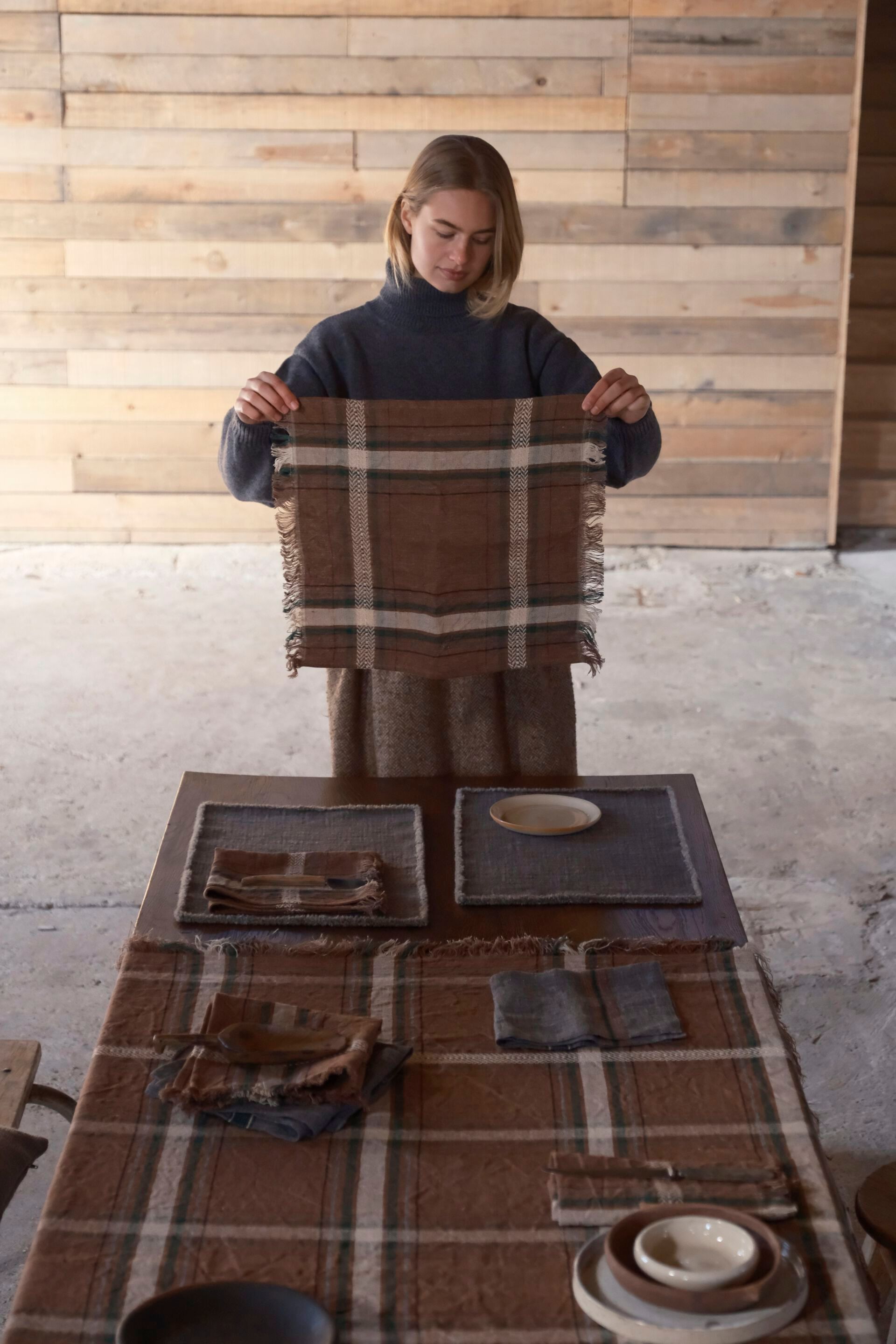 Льняная салфетка Libeco Home рябина ARCH-00084650 - Вид №1