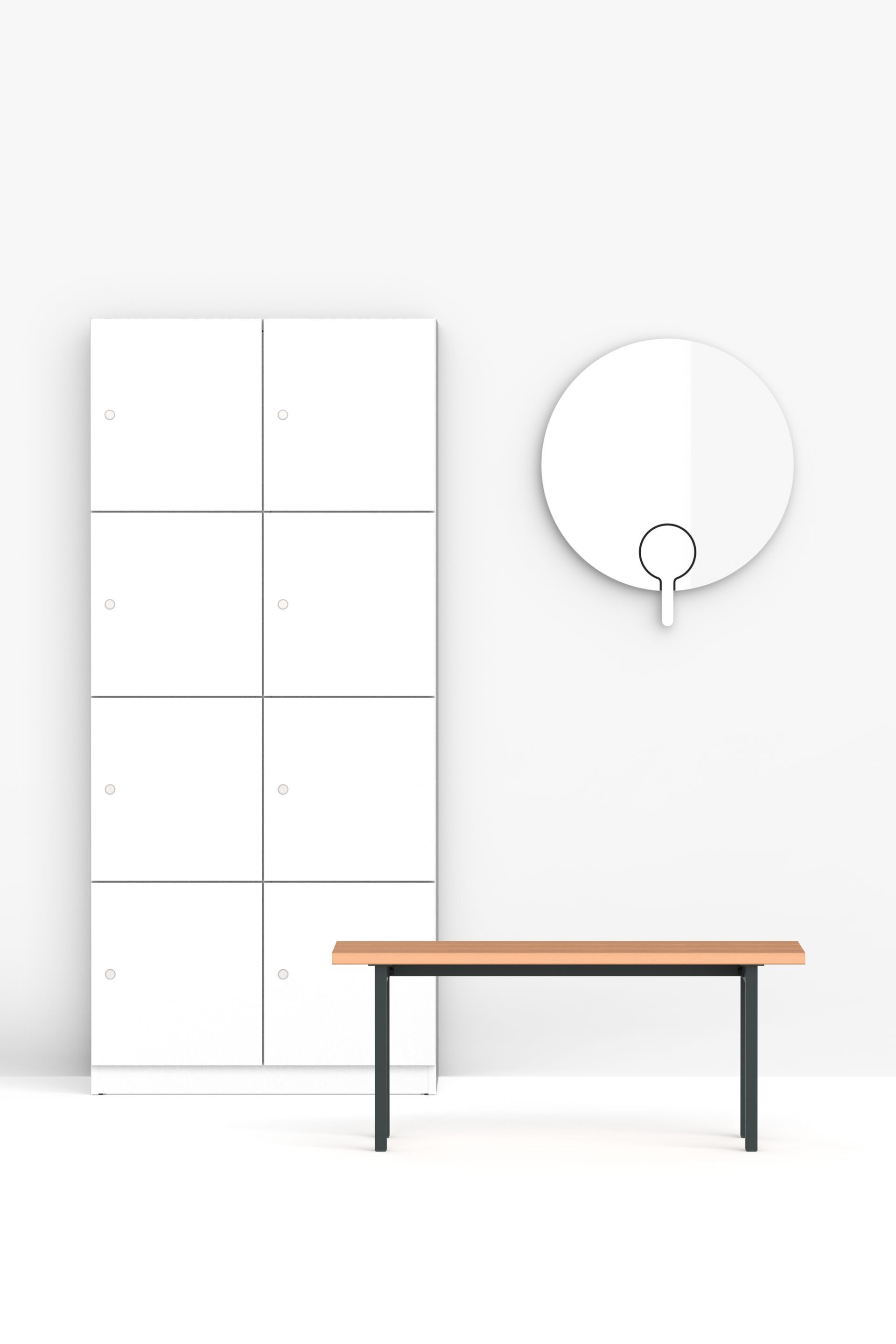 Настенное стеклянное зеркало FUNCTIONALS MIRROR MIRROR ARCH-00102815 - Вид №15