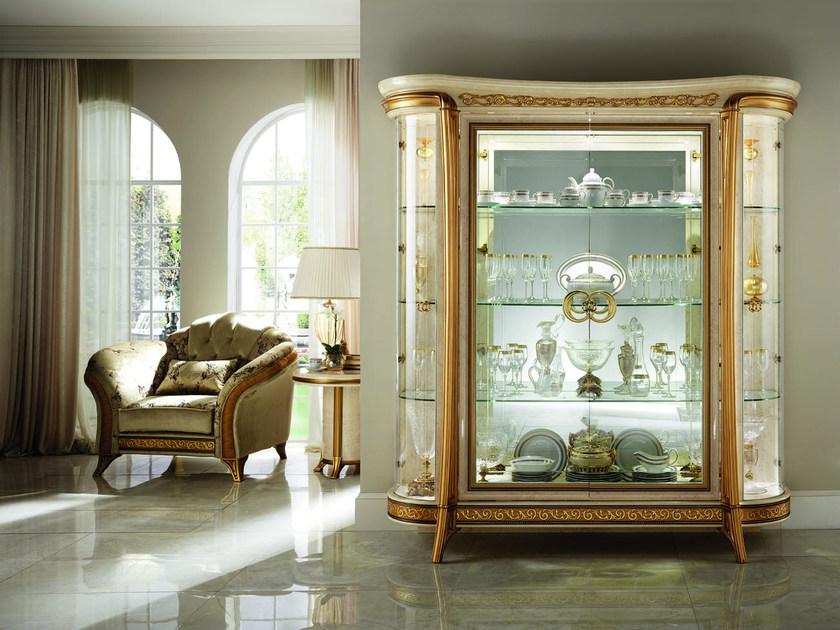 Arredoclassic Кресло с мягкой обивкой из классической ткани с подлокотниками Melodia sun-id-1481102 - Вид №1