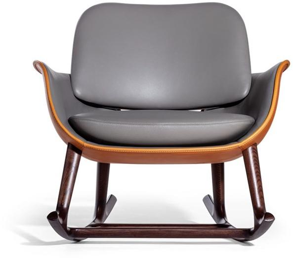 Poltrona Frau Кресло-качалка с подлокотниками La collezione - divani e poltrone sun-id-1496201 - Вид №2