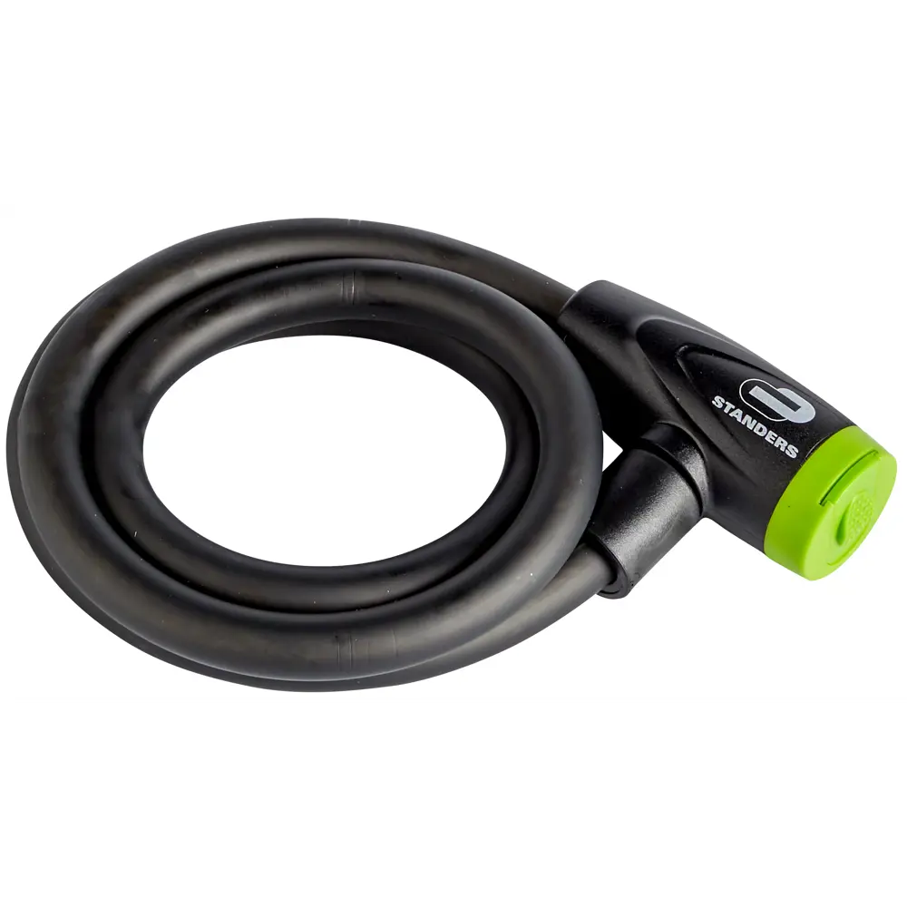Велосипедный замок Standers с защитным тросом 12 мм 82247316 STLM-0023069