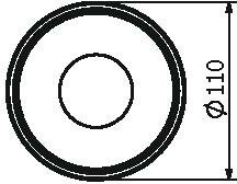 10917A Мыльница настольная цвет хром LANGBERGER Accessories - Вид №2