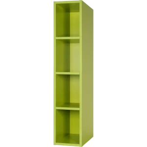 Каркас навесной открытый декоративный Delinia Аша 20x35x102.4 см ЛДСП цвет зелёный