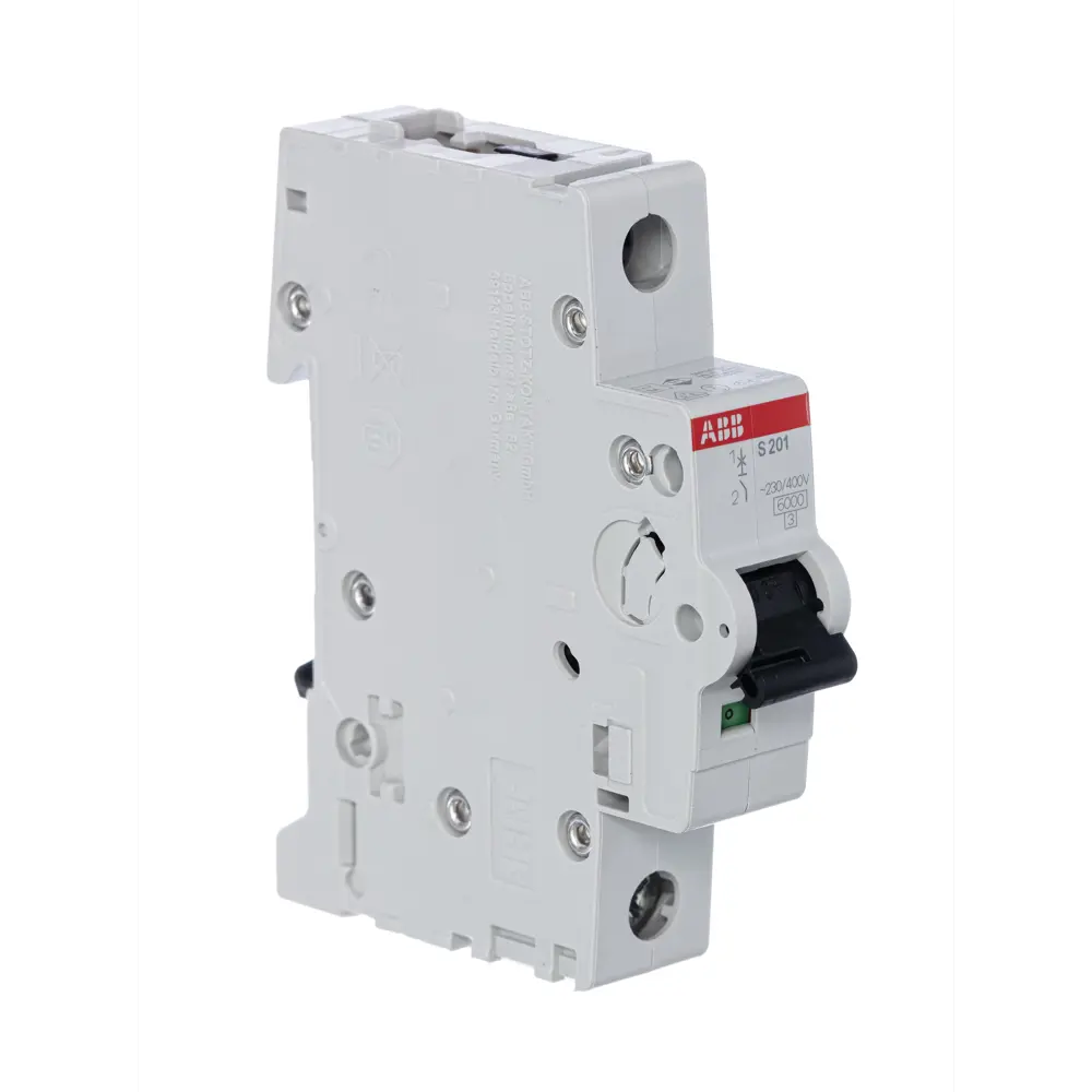 82175802 Автоматический выключатель ABB S201 1P C16 А 6 кА 2CDS251001R0164 STLM-0021208  - Вид №2
