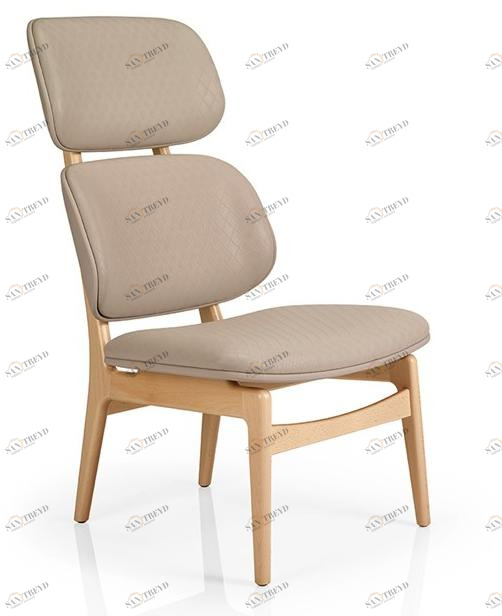 JMS Кожаное кресло с высокой спинкой Chloe M936 uu