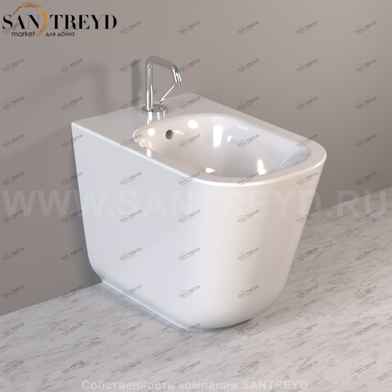 512001 Биде напольное Tribeca Kerasan