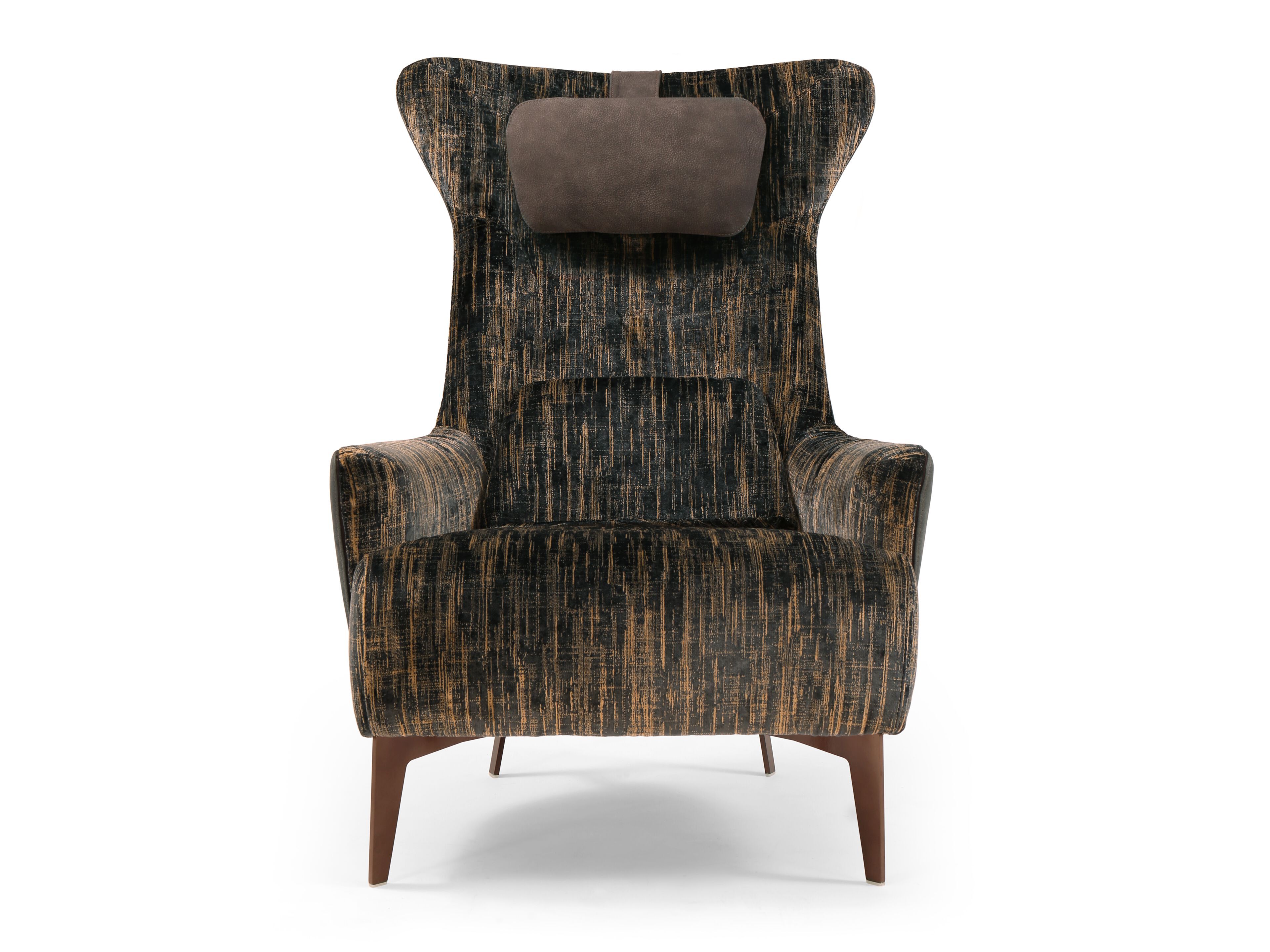 Бархатное кресло bergère Borzalino MIA ARCH-00088877