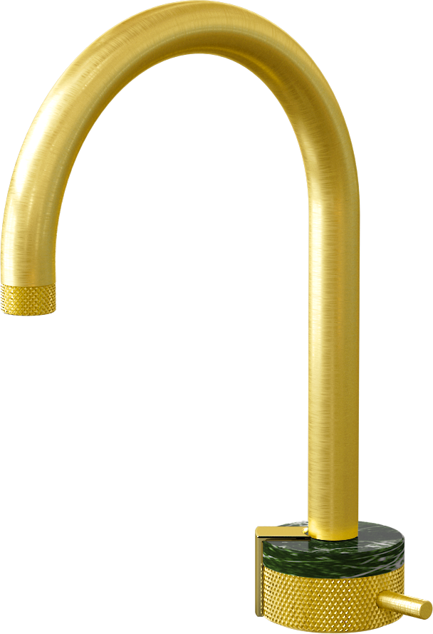 E-11502-R2MG-L2PB-BB Однорычажный прогрессивный смеситель для раковины - излив 16см GRAFF MOD+