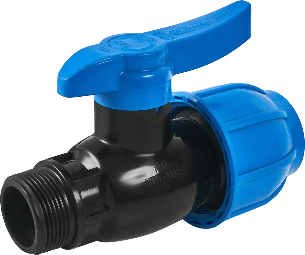 Шаровой кран Политэк 1 1/4" для систем водоснабжения 82382752