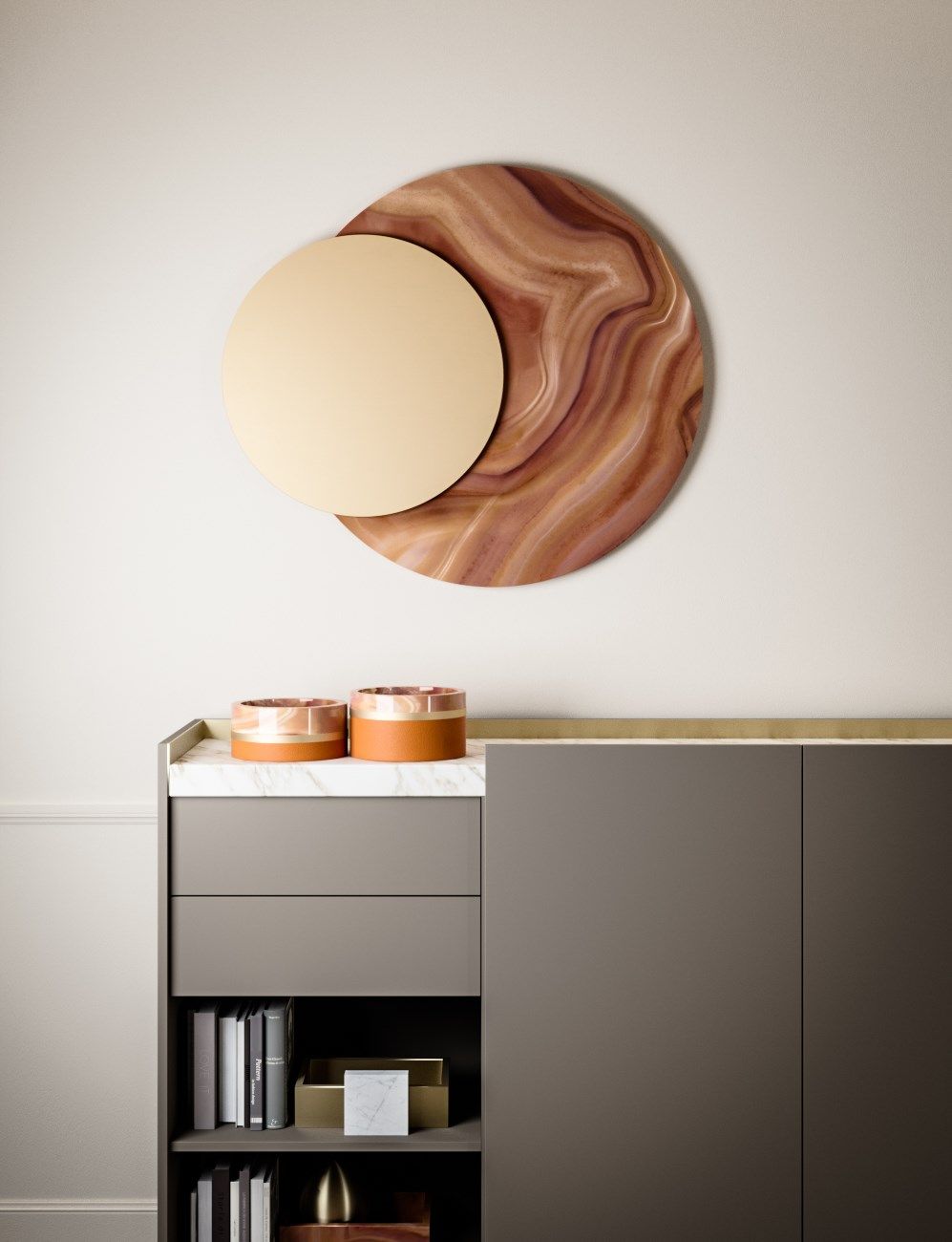 Деревянный офисный шкаф с распашными дверями PROF Block 2.0 ARCH-00054401 - Вид №14