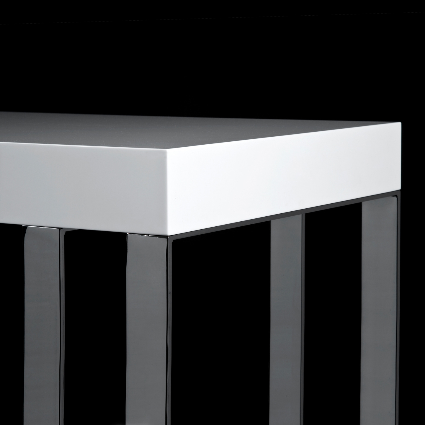 450093,9 ABHIKA КОНСОЛЬ ЛОФТ ОЗЕРО H100 250X60 BLACK 450093.9 - Вид №2