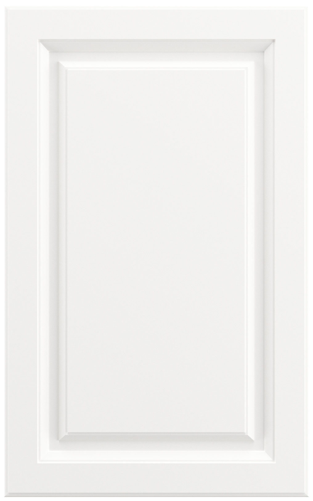 Фасады для кухни Классика Фрезеровка «Прямоугольник 90+» Белый снег софт №501 SIDAK SIST1440-206