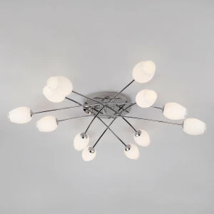 Потолочная люстра Eurosvet Tulip 30135 хром EUROSVET TULIP 220067 Белый