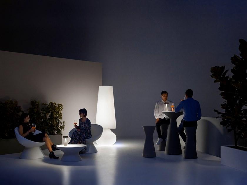 Plust Табурет из полиэтилена с подставкой для ног Fade sun-id-1505551 - Вид №5