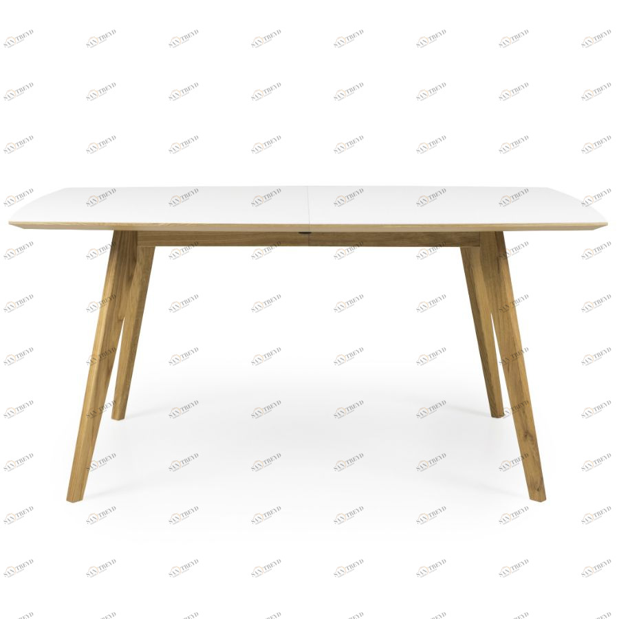 Стол обеденный, раздвижной, Tenzo Bess, 75х160/205х95 см, дуб, светло-коричневый 2184901