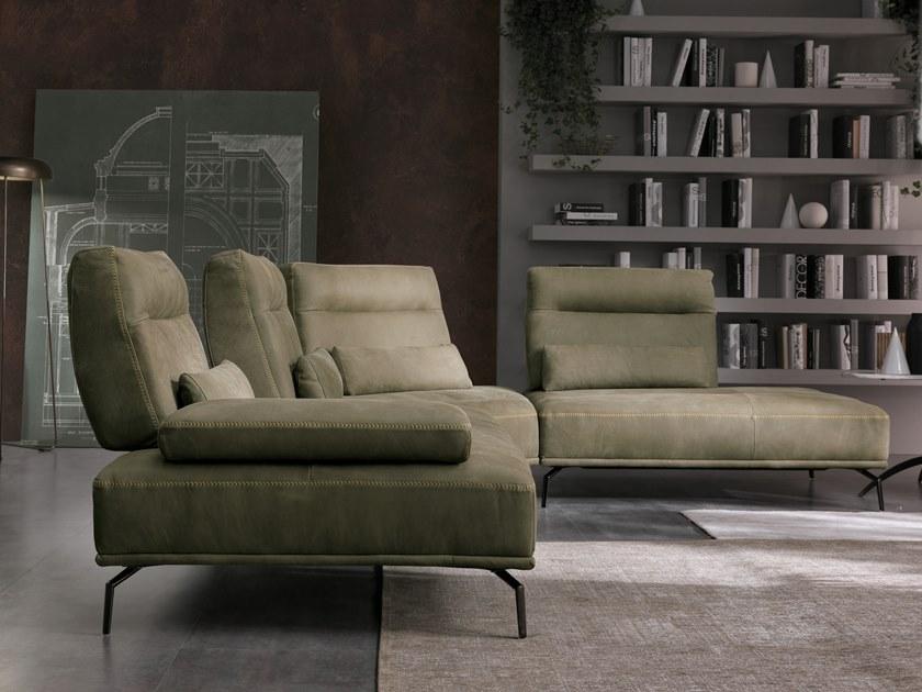 Max Divani Секционный кожаный диван sun-id-1486723 - Вид №7