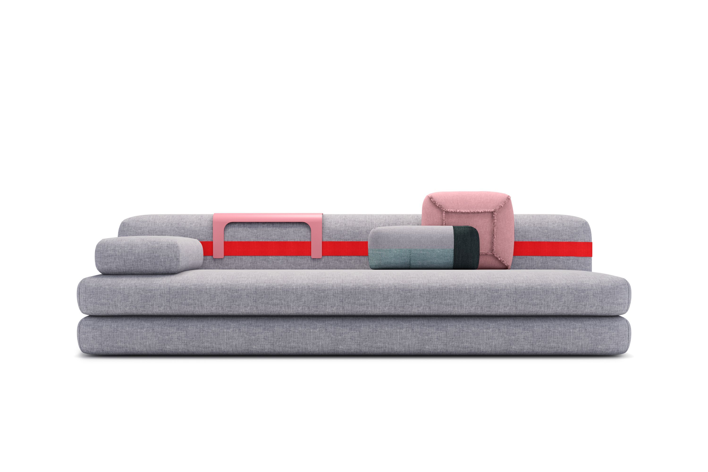 Ткань диван HANNABI MODEL NO.05 HYBRID ARCH-00039976 - Вид №3