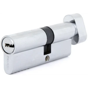 Цилиндр Palladium BK CP, 35x45, ключ/вертушка, цвет хромированный 82605160 STLM-2098061