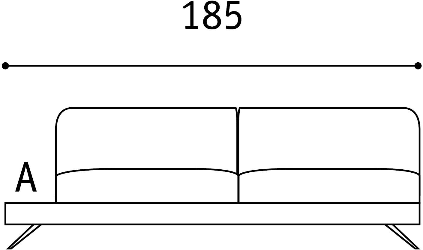 Febal Casa 3-х местный тканевый диван с подголовником Scena sun-id-1397588 - Вид №14
