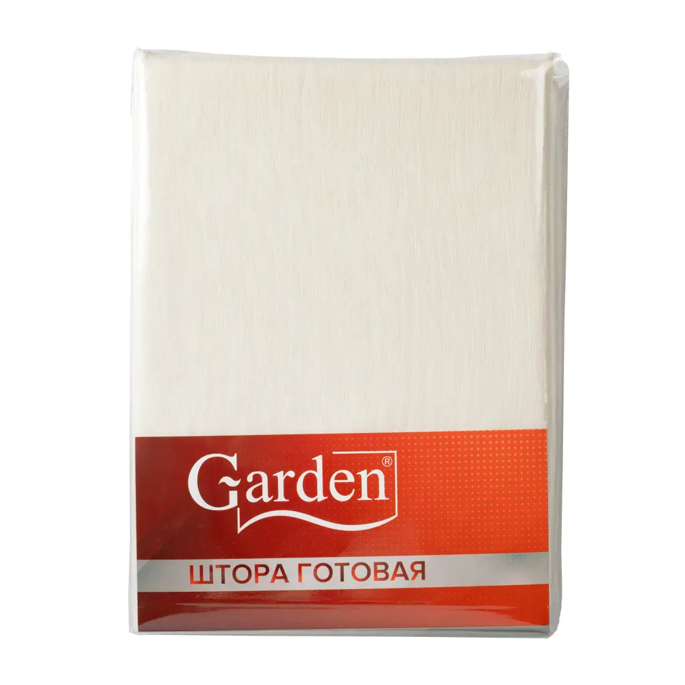 Тюль на ленте 250x280 см цвет бежевый GARDEN STLM-2205582 - Вид №4